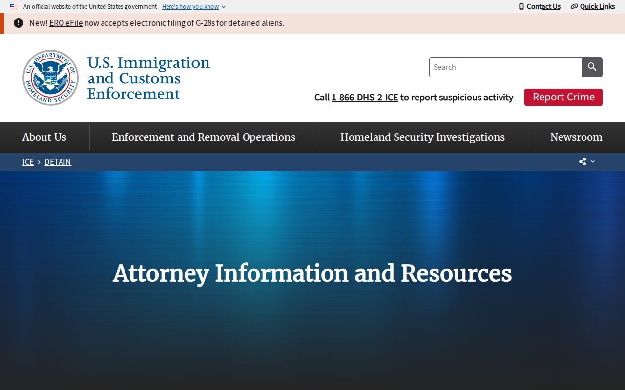 ICE locator recent-release window for a detainee connected to Wayne County