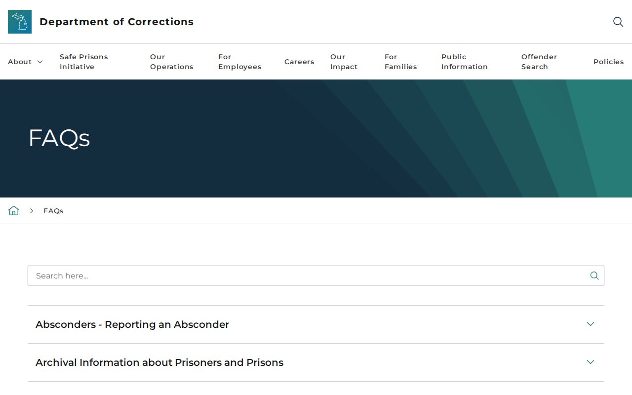 Detroit Detention Center release records information from MDOC